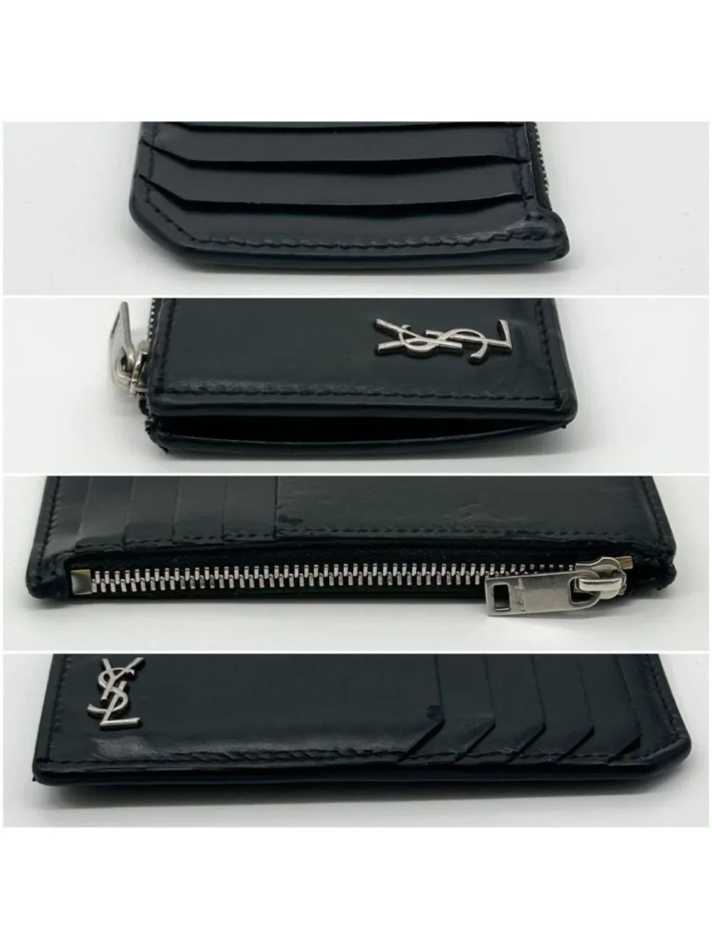 ★SOLD★ Saint Laurent Cassandra Fragment Case Coin Purse Card - Picture 4 of 10